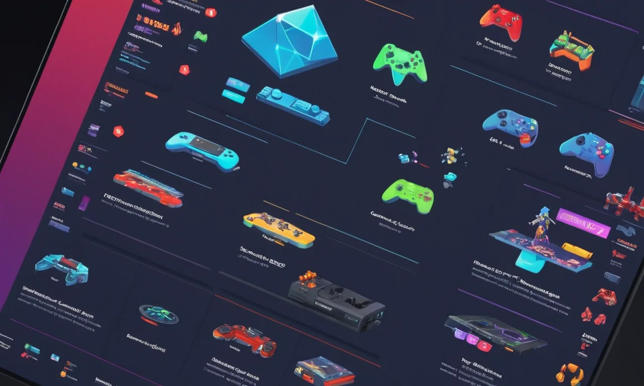 Un gráfico de comparación en una pantalla de computadora que muestra diferentes plataformas de juego y sus respectivas ventajas e inconvenientes.