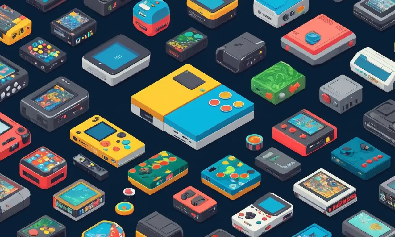 Un gráfico que ilustra la historia y la evolución del Tokyo Game Show, con logotipos de consola de juegos y versiones notables.