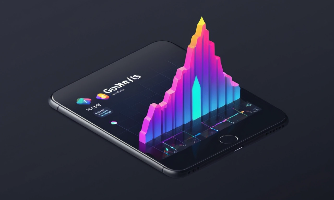 Un gráfico que muestra el crecimiento de las descargas de juegos móviles en la App Store.
